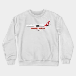 Boeing B787-9 - Qantas Airways Crewneck Sweatshirt